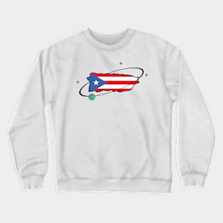 The World Revolves Around Puerto Rico Crewneck Sweatshirt